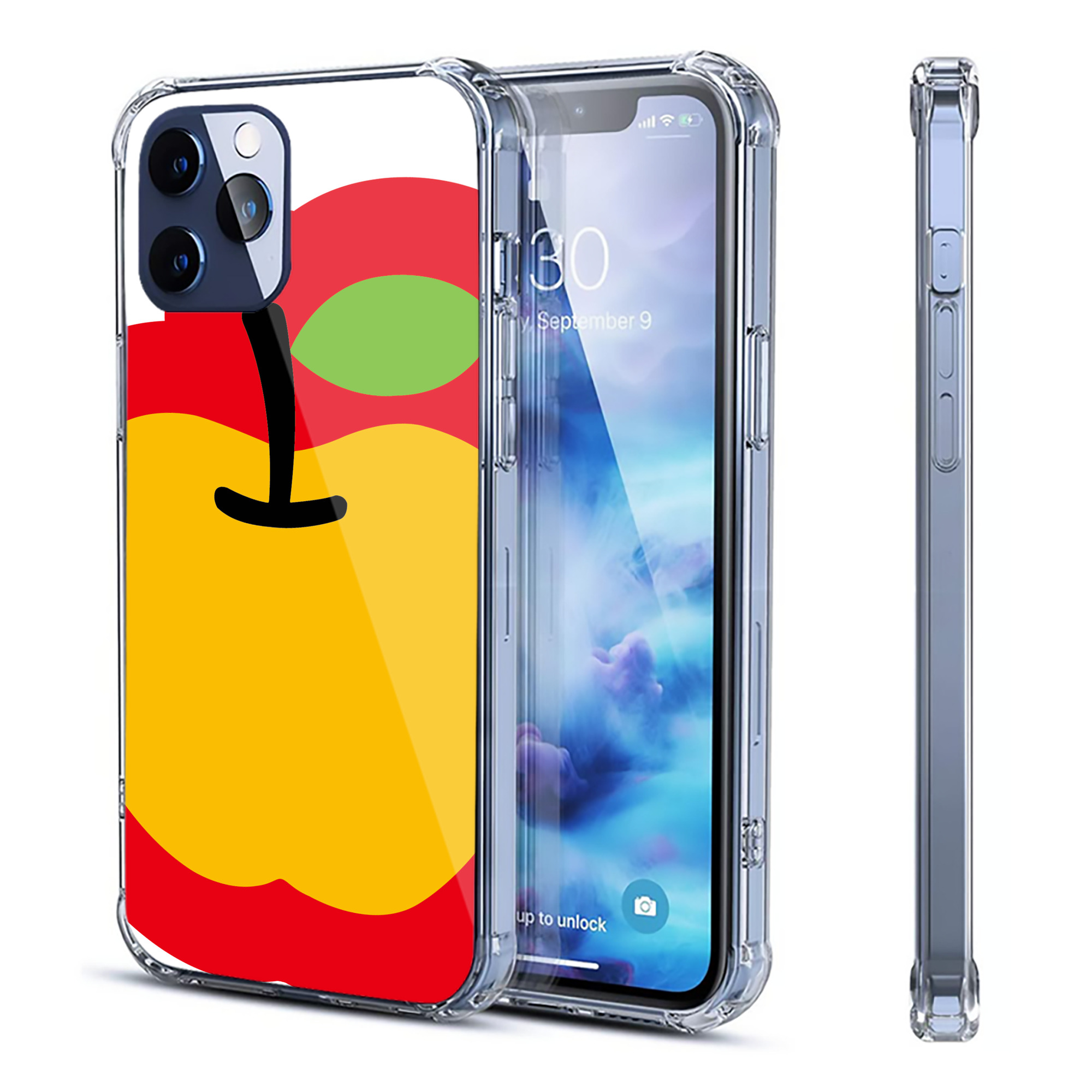 （画像用） Hello Kitty ハローキティ 【iPhone 12シリーズ対応】透明スマホケース（クリアソフトケース）